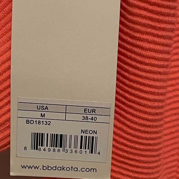 BB DAKOTA Neon Ribbed Ponte Dress Mayer Fitted dress new with tags medium - Picture 5 of 8